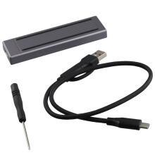 M.2 SSD HDD-Gehäuse NGFF RGB Cool Light Praktisches Multifunktions-HDD-Gehäuse