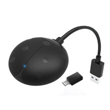 2-In-1-Kabelloser CarPlay-Adapter, USB-Dongle, Kabelgebunden, Android Auto AI Box, Auto-Media-Player-Adapter, Auto Connect