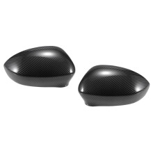 Couvercle de Rétroviseur Latéral en Fiber de Carbone pour 500 2007-2023, Garniture de Protection de Rétroviseur 735452185 735452186