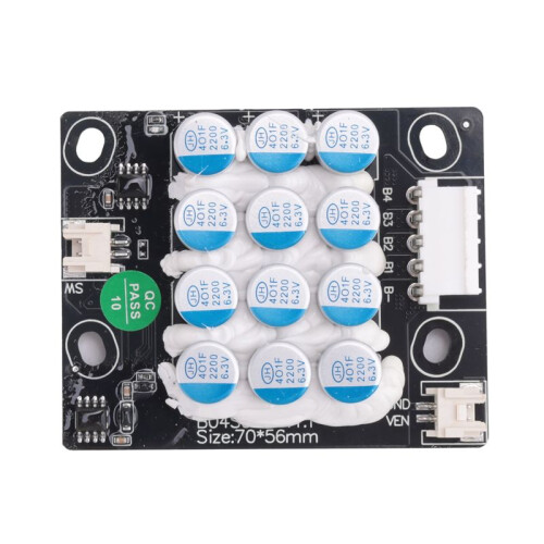 Lithium Battery Active Balancing Board 4 Strings 12V Iron Lithium/Ternary Universal 8S24V 5A Balancing Current 1