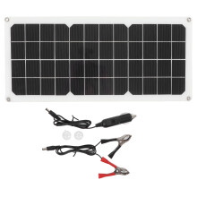 Monocrystalline Solar Panel, Adjustable Mount Bracket for Portable Off-Grid Kit, Ensuring Optimal Energy Conversion in Any Location