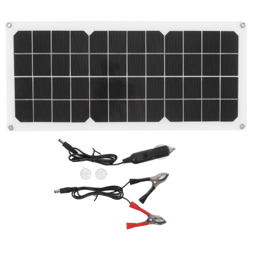 Monocrystalline Solar Panel, Adjustable Mount Bracket for Portable Off-Grid Kit, Ensuring Optimal Energy Conversion in Any Location