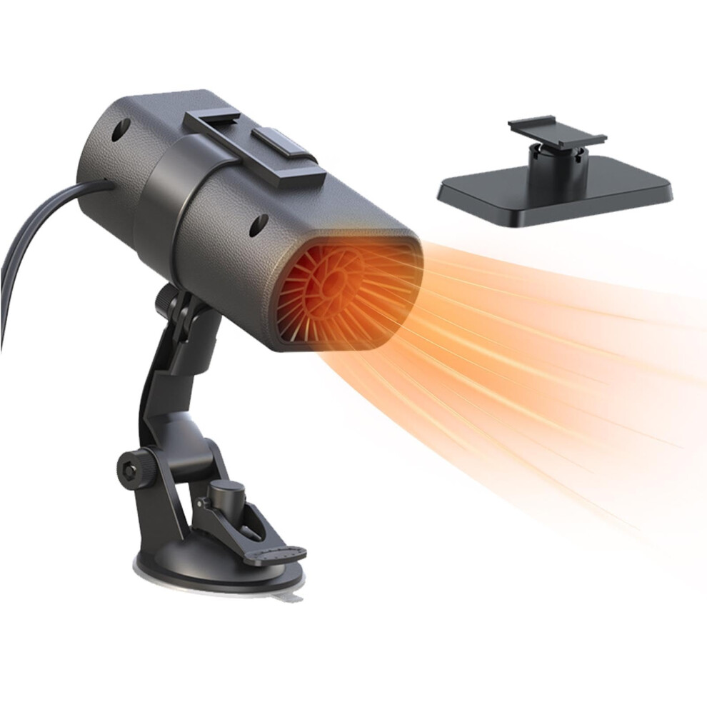Portable Car Heater And Defroster 220W Windshield Defogger Rotatable Windscreen Defogger Auto Car Heater Fast Heating 9189345470066