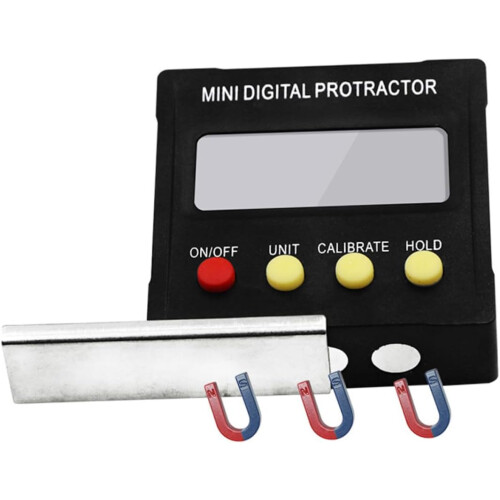 Digital Protractor 2Pcs Mini Inclinometer With Electronic Display For Tilt Angle Measurement And Electronic Level 2