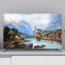TV Covers 3280 Inch DustProof Soft Fabric Screen Protector For Wall Mount Curved Desktop Monitors 55in 130x80cm