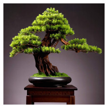 Fake Plants Living Room Bonsai Indoor Potted Large Green Pine Desktop Micro Landscape Decor