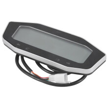 Für Citycoco Tachometer Batterieleistungsanzeige Tachometer Gang LED-Anzeige Meter 60V 72V für Citycoco Elektroroller
