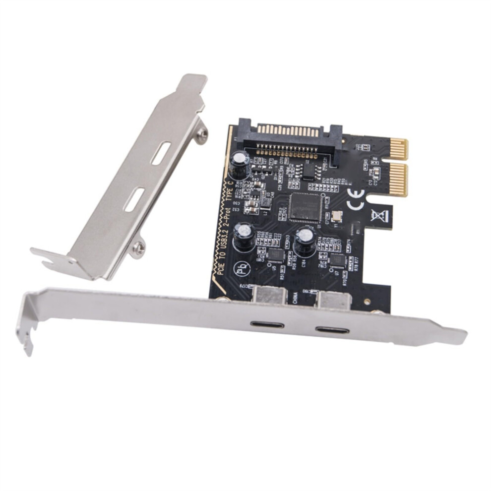 Pcie Usb C Expansion Card With Dual Usb 3.2 Gen1 Ports 5Gbps Transfer Asm1042 Chipset 9347817297829