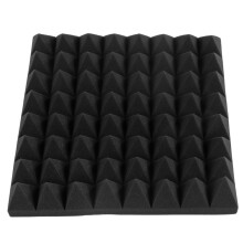 Verdickte Pyramid-Akustikschaumstoff 50x50x10cm Geräuschabsorberpaneel