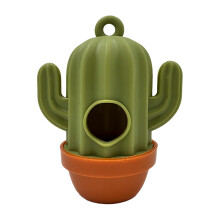 Trash Bag Dispenser Cactus Dog Waste Bag Holder ABS Material Clip Hook Portable Poop Bag Storage Outdoor Hiking