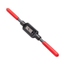 Adjustable Tapping Wrench Tool For Woodworking Portable Tapping Socket Lightweight Design Red Professional Repairs