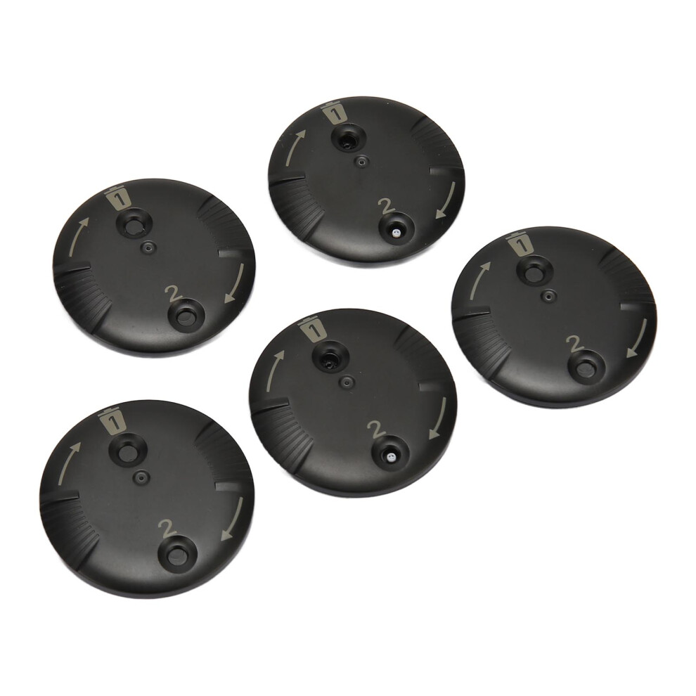 Black 5Pcs Sound Aid Disk Wax Guard Replacement Filter For Hearing Impaired