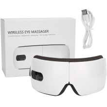 Massageador ocular avançado com aquecimento e vibração para relaxamento completo dos olhos, companheiro inteligente para cuidados com os olhos com