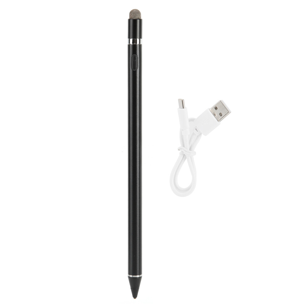 Universal Compatibility Active Stylus Pens, Long Lasting Battery With Precise Nib For Enhanced User Experience (Black) Black 9433291156797