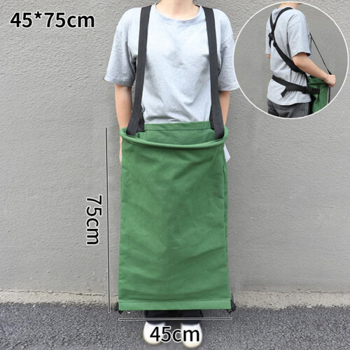 Sturdy Canvas Fruit Picking Apron With Adjustable Straps For Outdoor Use, Canvas Material, One Size 1