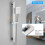 Hand Shower Holder Adjustable Bracket for 30x18mm Slide Bar Chrome Plated Replacement Mount 2