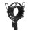 Microphone Shock Assembly Clamp/Holder Universal Compatibility, Metal Construction, Adjustable, 3/85/8 Thread, Black 1