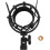 Microphone Shock Assembly Clamp/Holder Universal Compatibility, Metal Construction, Adjustable, 3/85/8 Thread, Black 5