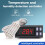7801A Incubation Temperature and Humidity Controller Digital Thermostat Moisture Control Temp Sensor Control Incubator 2