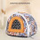 Portable Small Animals Hedgehog Hamster Carrier Ba 3