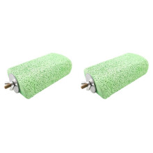 2X Lava Ledge Birds Rats Chinchillas Teeth Grinding Lava Block for Rabbits Hamsters and Parrots