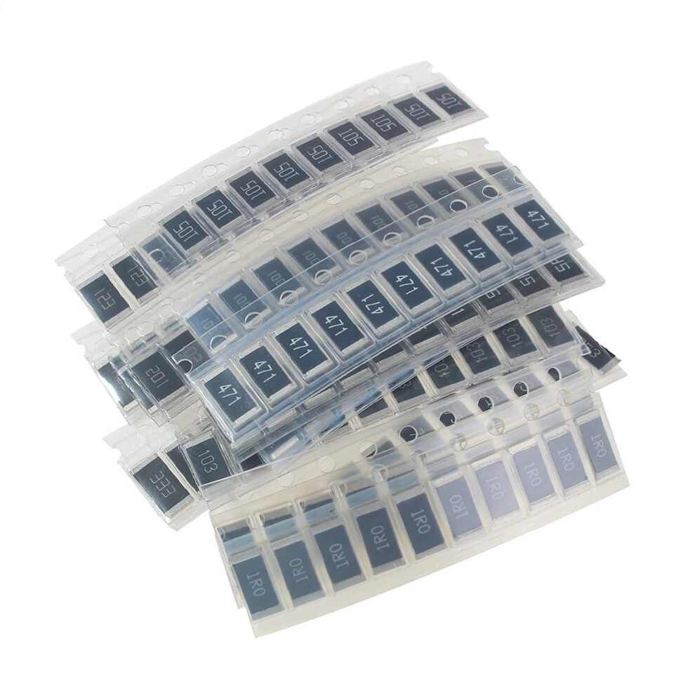 Smd Resistor Kit 2512 Assortment 330Pcs 1R1m Ohm 5% Tolerance For Electronics Projects 9426802764390