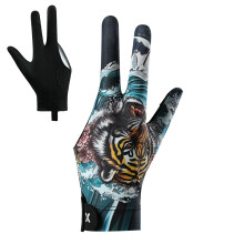 Left Hand Billiard Gloves, 3Finger Design, NonSlip Elastic Waistband, Comfortable For Golfer, Athletes Family