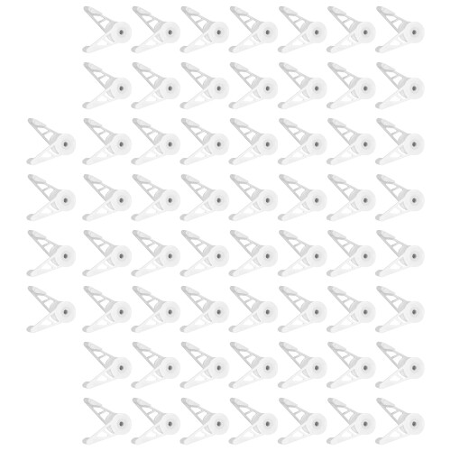 Clips de cintreuse de Branches de plantes réglables à 360-Blanc