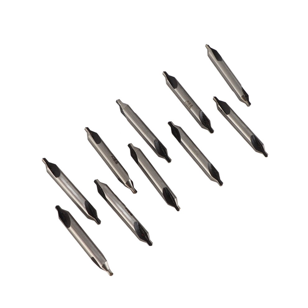 10-teiliges Zentrumbohrer-Set aus