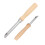 2pcs Lid Hole Puncher for Straw - Wood Handle Tool 1