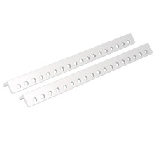 L-förmige Aluminumprofil 12x12x152mm, Modell 3103-0018-0152, 18 Löcher, DIY-Roboterteile