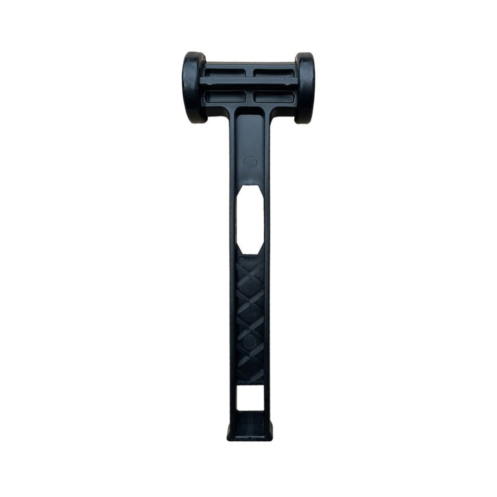 Camping Mallet Hammer 2Piece Set, Heavyduty Tent Peg Puller, Plastic Stake Hammer, Comfortable Grip, Outdoor Camping, Black 9347817405842
