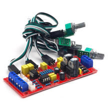 DIY Audio OpAmp Board For Amplifier Preamplifier Tone Control With 20cm Extension Cord Treble Sound
