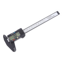 Calibre numérique 150 mm 0,1 mm en plastique et acier avec 2 piles LR44