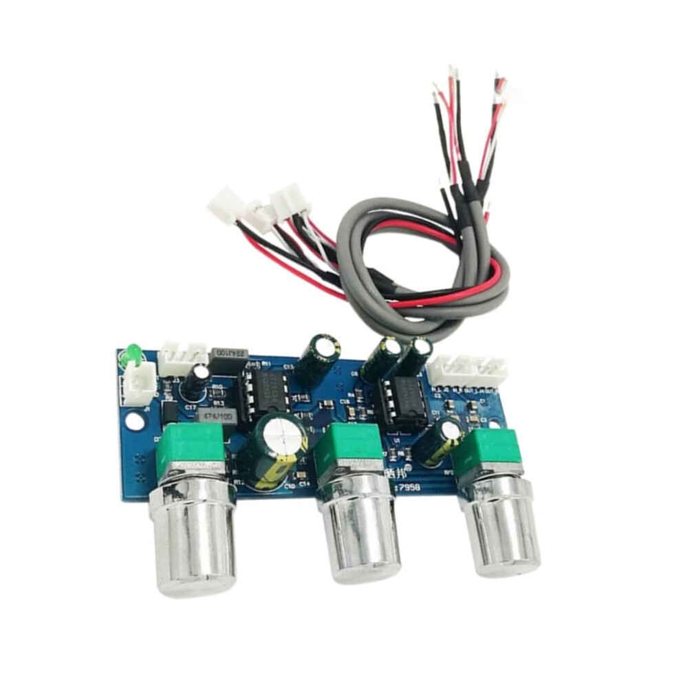 Ne5532 2.1 Channel Preamp Tone Control Board With Low Pass Filter For Subwoofer 9199774879040