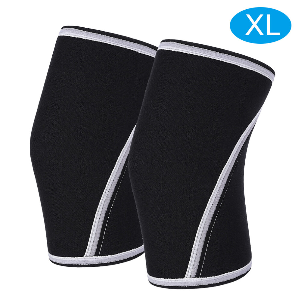 Compression Knee Sleeves, Athletic Performance Enhancer for Men & Women, Knee Sleeve & Compression Brace for Fitness, Weightlifting, and Powerlifting