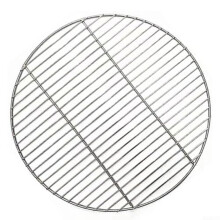 Heavy Duty Stainless Steel BBQ Grill Grate 38cm for Even Heat Outdoor Cooking and Camping