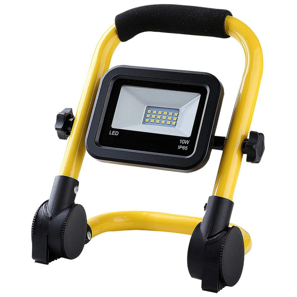 Led Work Light Ip65 Waterproof 10W 750Lm 6000K Daylight Foldable Frame For Workshop Outdoor Home Garage Job Site 9382693008121