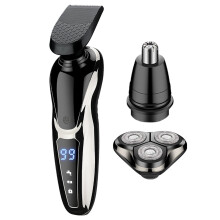 Men's Electric Shaver, Rechargeable Beard Trimmer, Wet And Dry USB Charging Cordless Razor For Face, Mustache, Sideburns