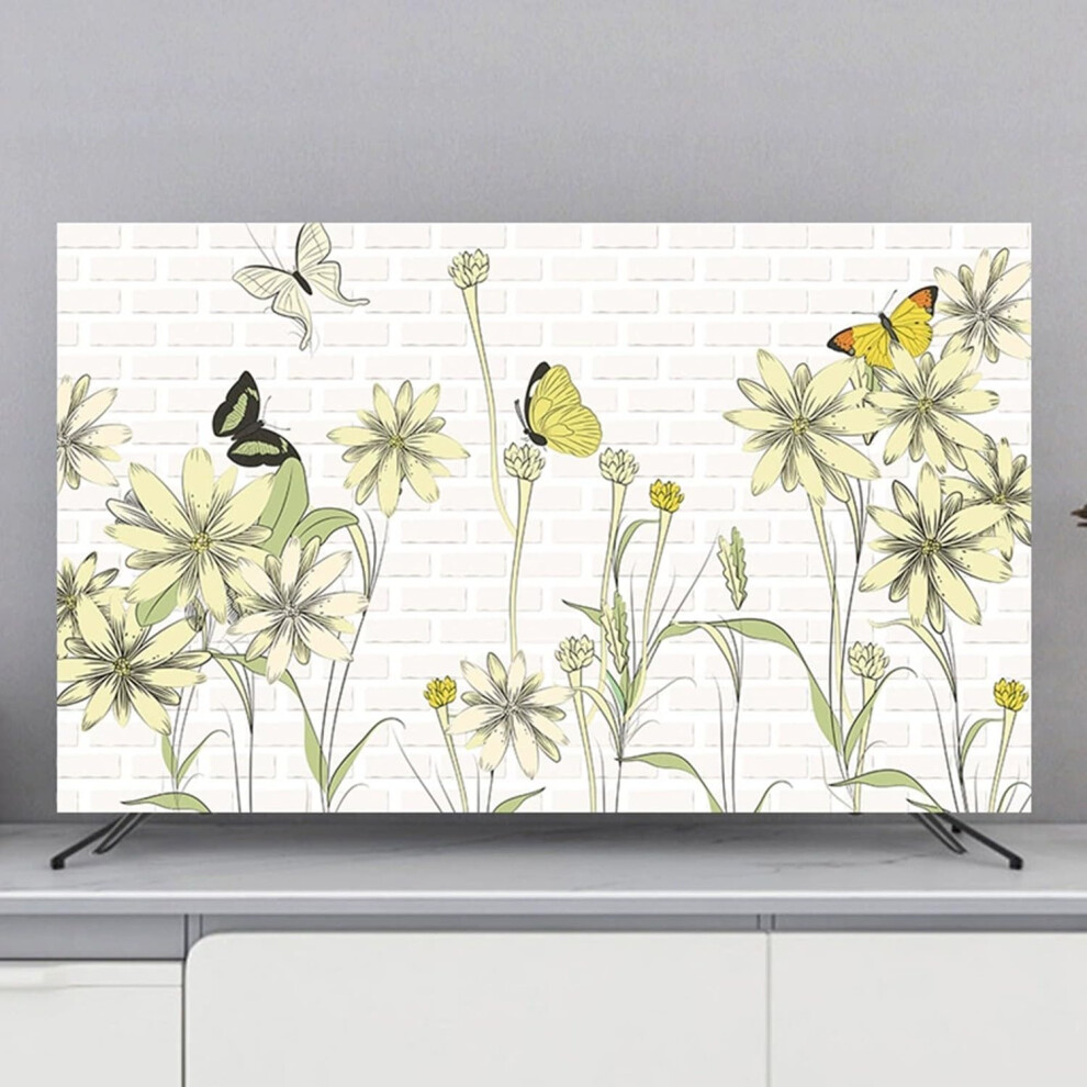Tv Covers Compatible With 3280 Inch Tv Dustproof Lightproof Soft Fabric Screen Protector For Wall Mount Curved 9199774879293