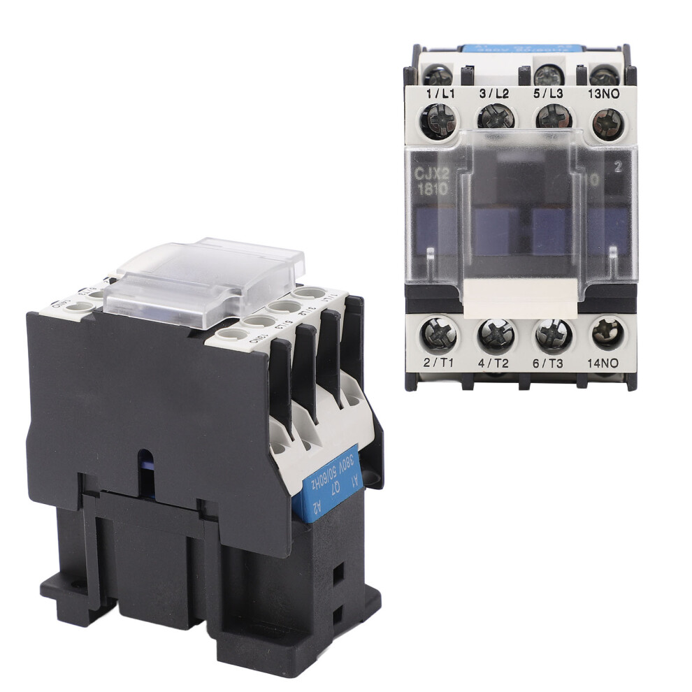 Ac Contactor 380V 18A 3P Abs Shell Silver Contacts Cjx2-1810 7621374679796