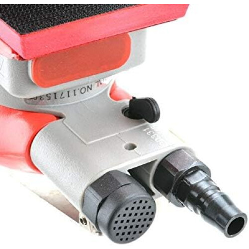 Rectangular Pneumatic Sandpaper Machine 70x100mm Hand Held Grinding Tool 1