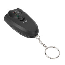 Portable ABS Alcohol Tester with Backlight, Battery Powered