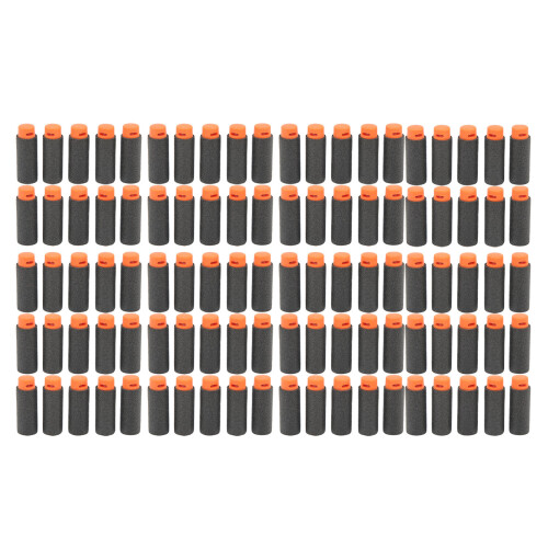 100 pezzi Freccette universali corte in EVA 37mmx13mm nero 1