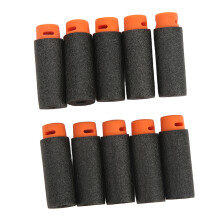 High Density EVA Darts 100pcs - Universal Short Soft Shot for Shooting Toys, Black