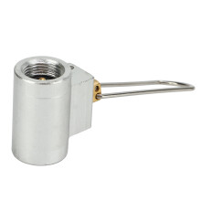 Aluminiumlegierung, mattierter Gastank-Refillventil für Camping und Wandern