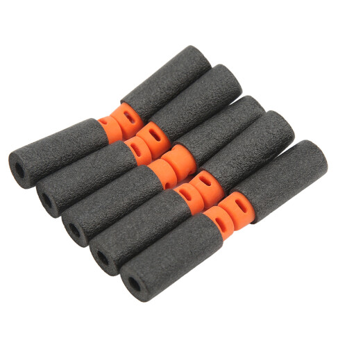 100 pezzi Freccette universali corte in EVA 37mmx13mm nero 2