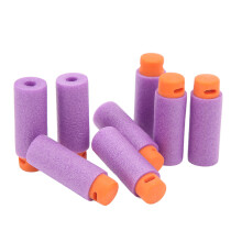 High Density Purple EVA Darts 100pcs for Universal Toy Guns