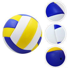 Size 5 Beach Volleyball  Soft PVC And Rubber Construction  Machine Sewn For Lasting Performance  IndoorOutdoor Ball
