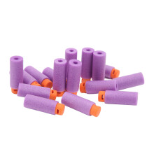 EVA Soft Darts Set 100 pcs for Shooting Toys Short High Density Purple